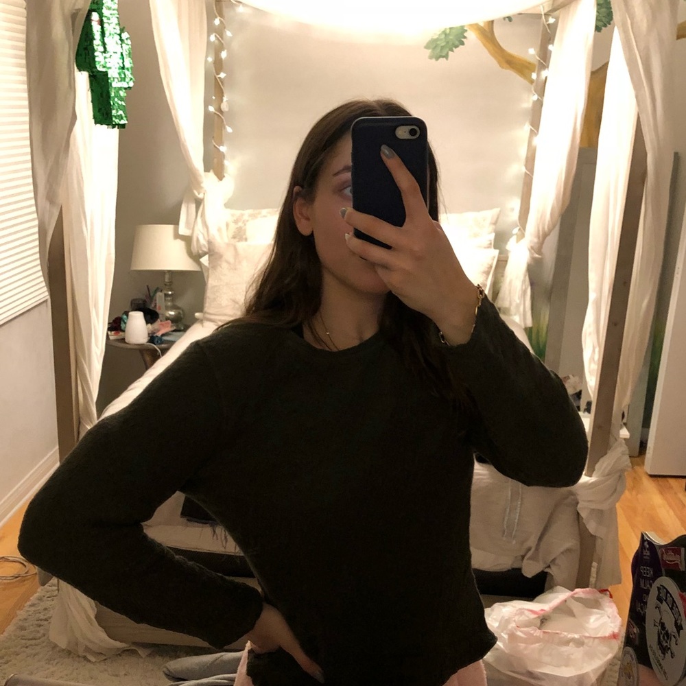 Vince Forest Green Sweater